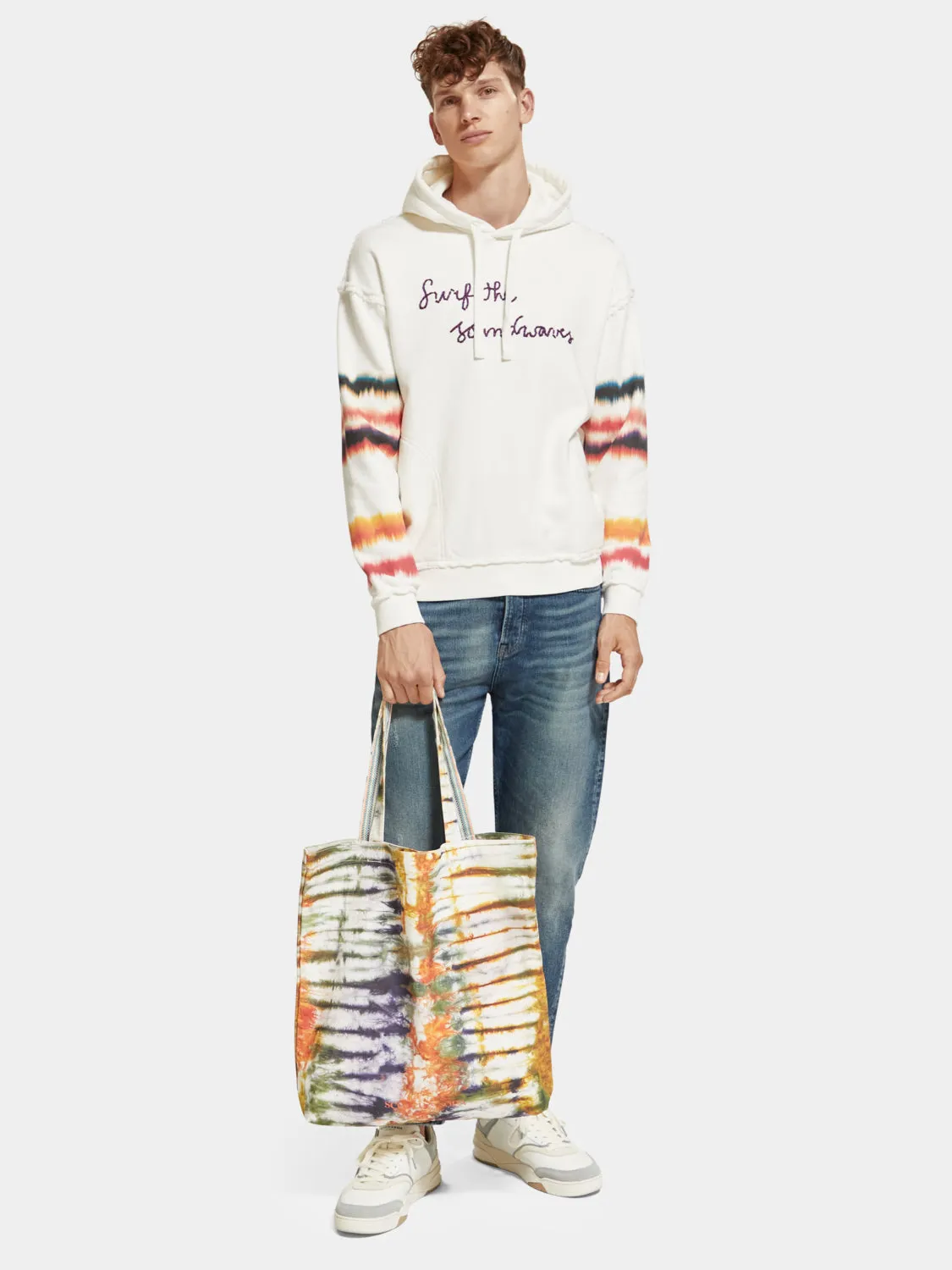 Printed canvas tote bag sold by Scotch and Soda product image thumbnail 3