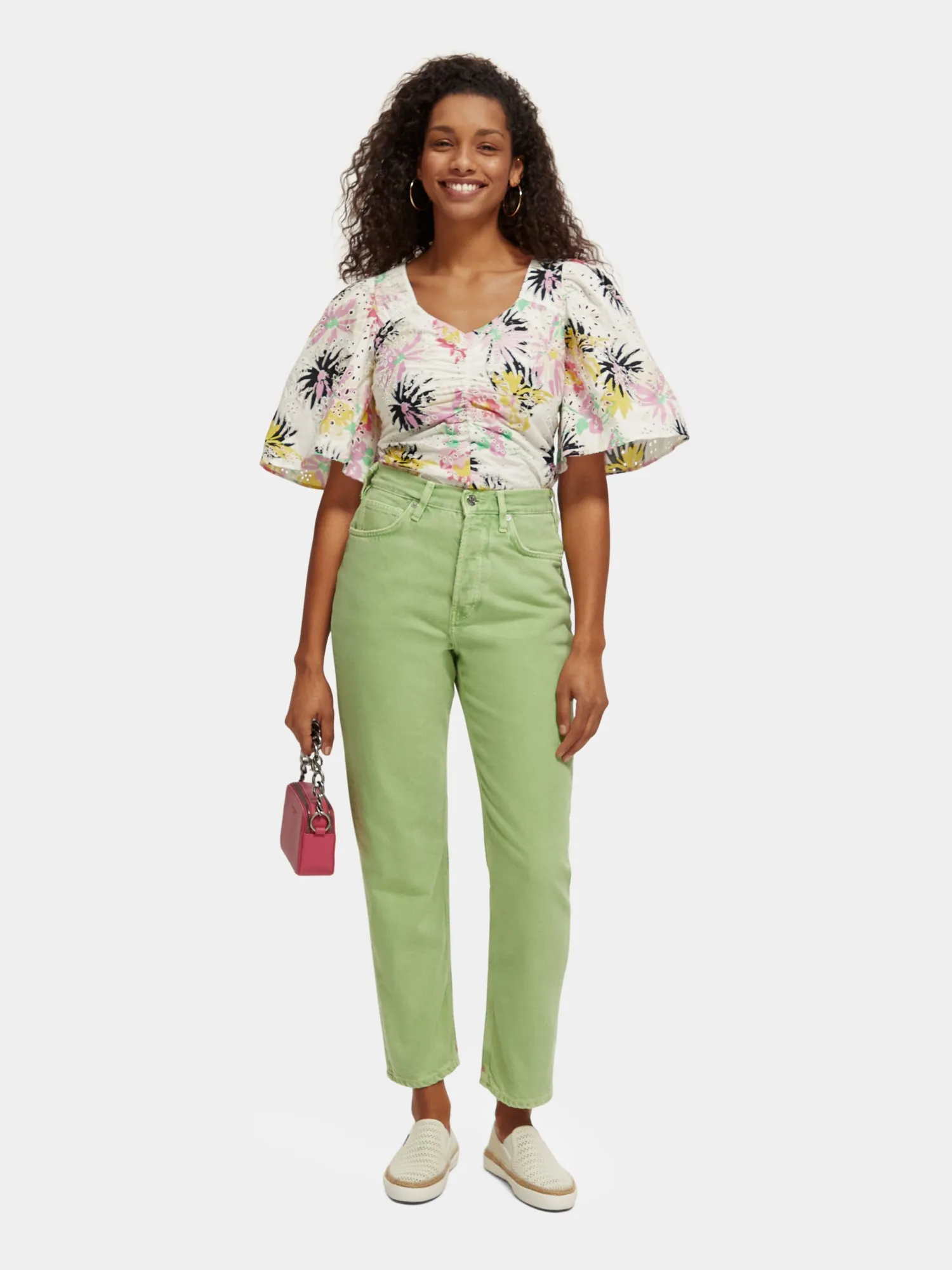Flutter sleeve top sold by Scotch and Soda product image thumbnail 4