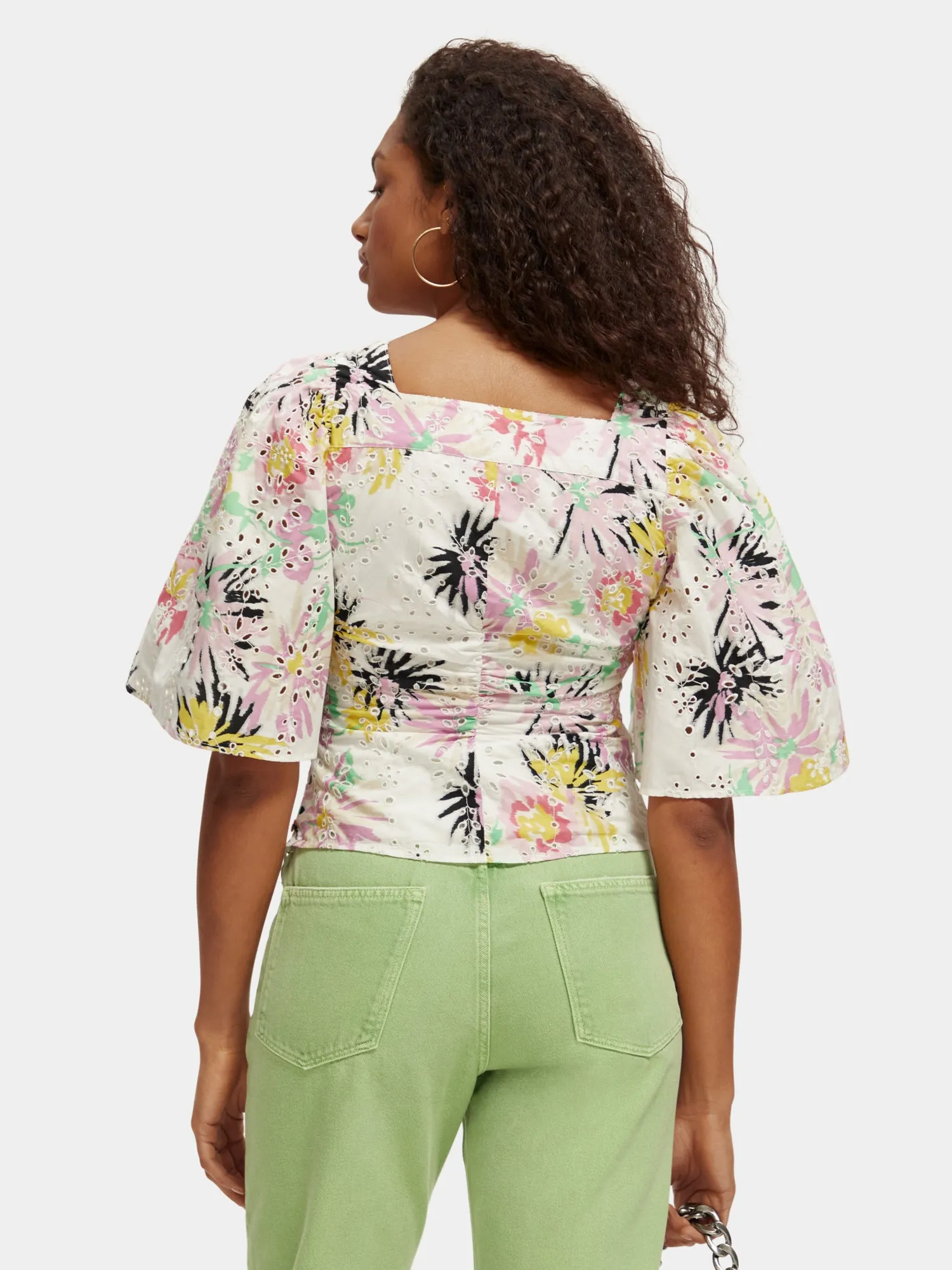 Flutter sleeve top sold by Scotch and Soda product image thumbnail 3