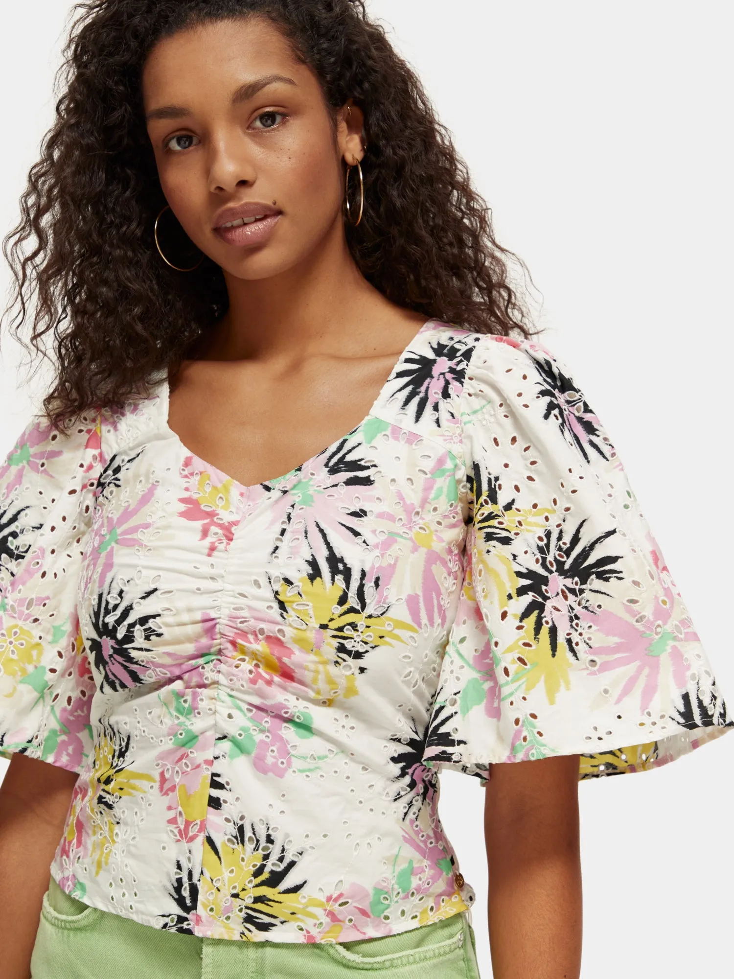 Flutter sleeve top sold by Scotch and Soda product image thumbnail 5