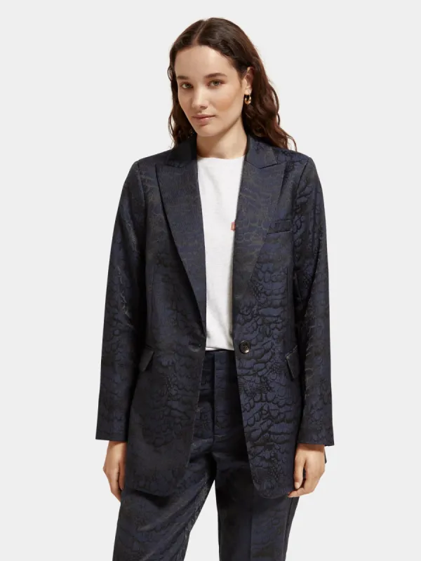 Jacquard blazer sold by Scotch and Soda