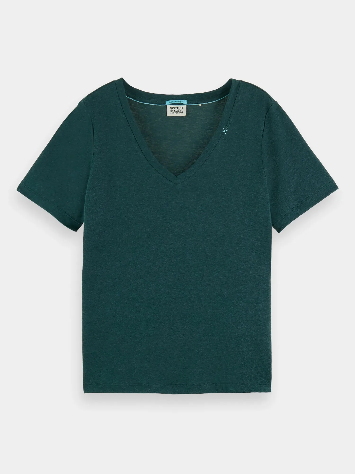 Regular-fit v-neck t-shirt sold by Scotch and Soda product image thumbnail 2