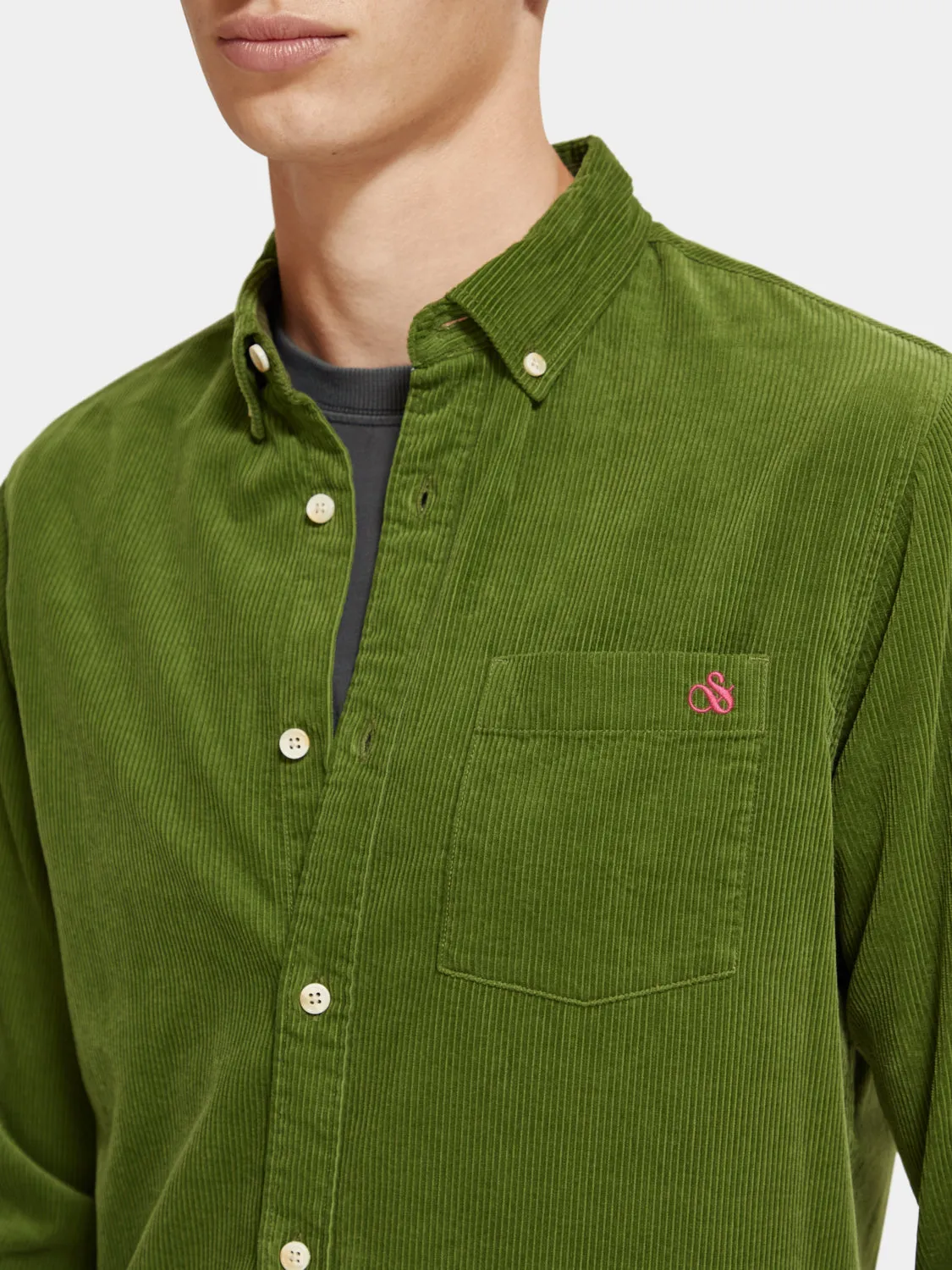 Corduroy shirt sold by Scotch and Soda product image thumbnail 4