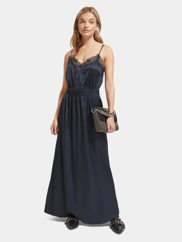 Lace camisole maxi dress sold by Scotch and Soda