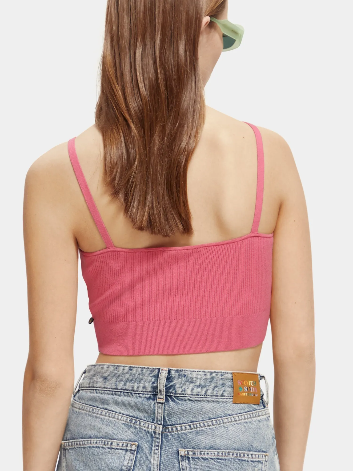 Knitted cropped top sold by Scotch and Soda product image thumbnail 5