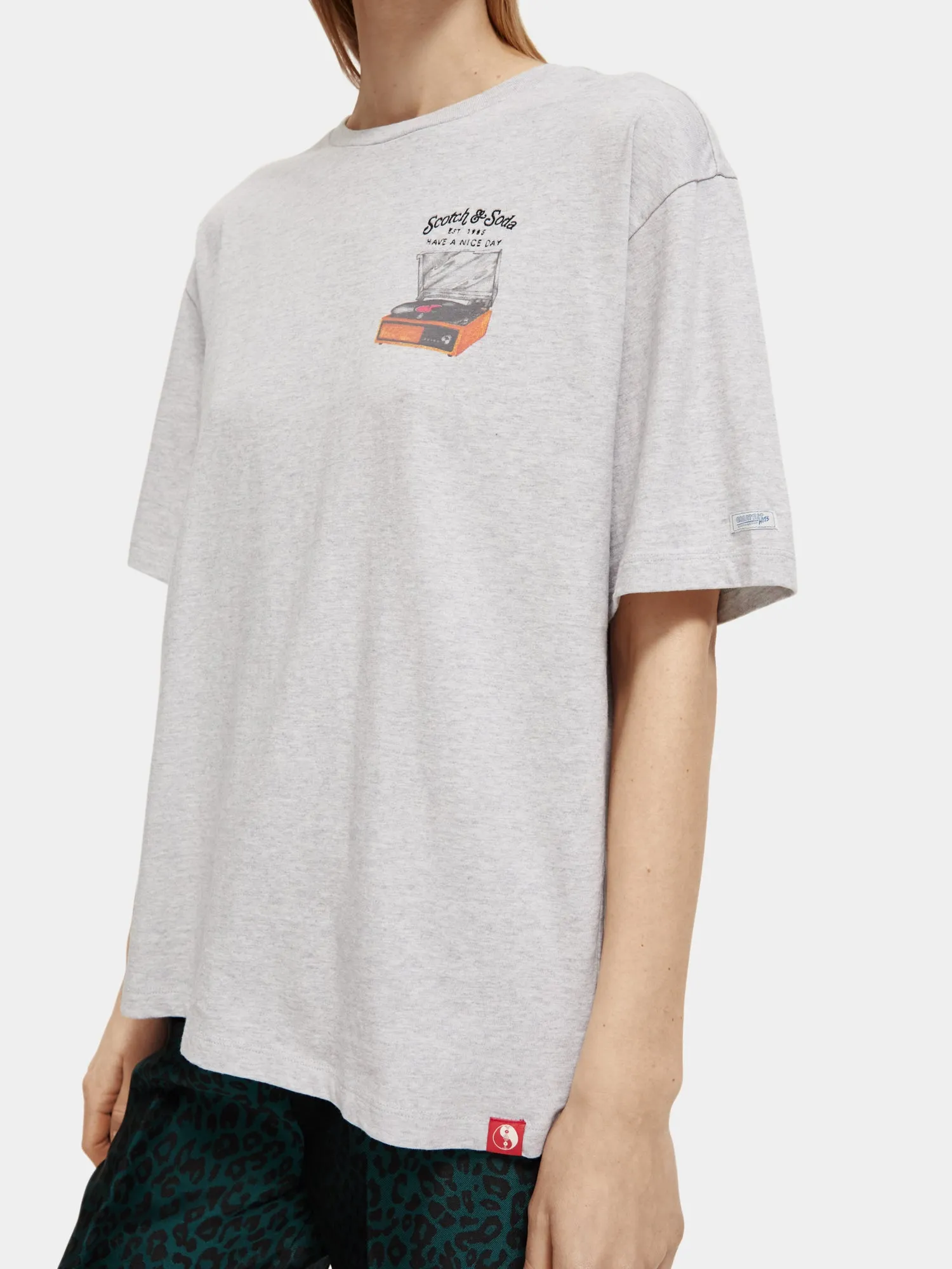 Loose-fit artwork t-shirt sold by Scotch & Soda product image thumbnail 5