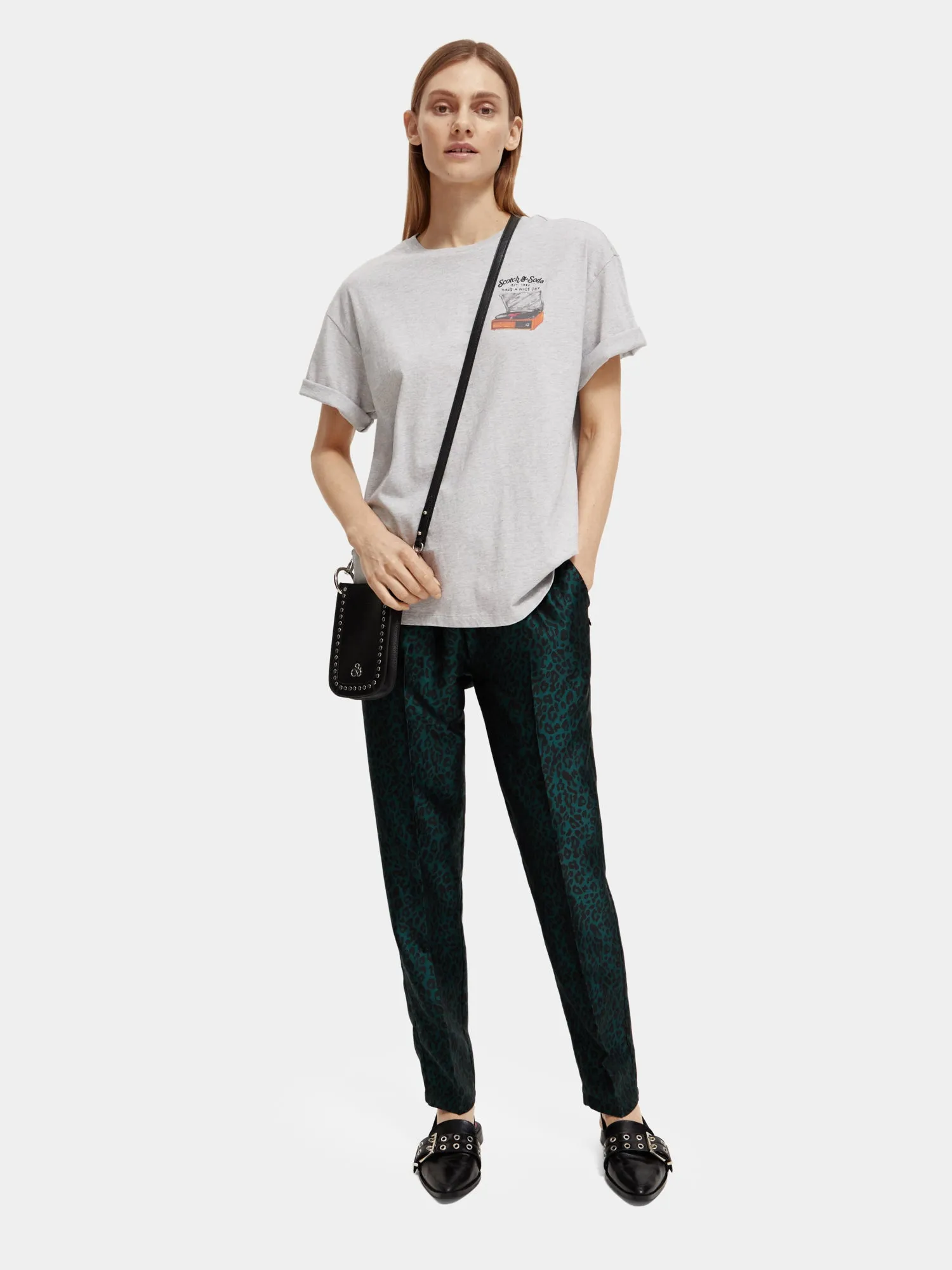 Loose-fit artwork t-shirt sold by Scotch & Soda product image thumbnail 4