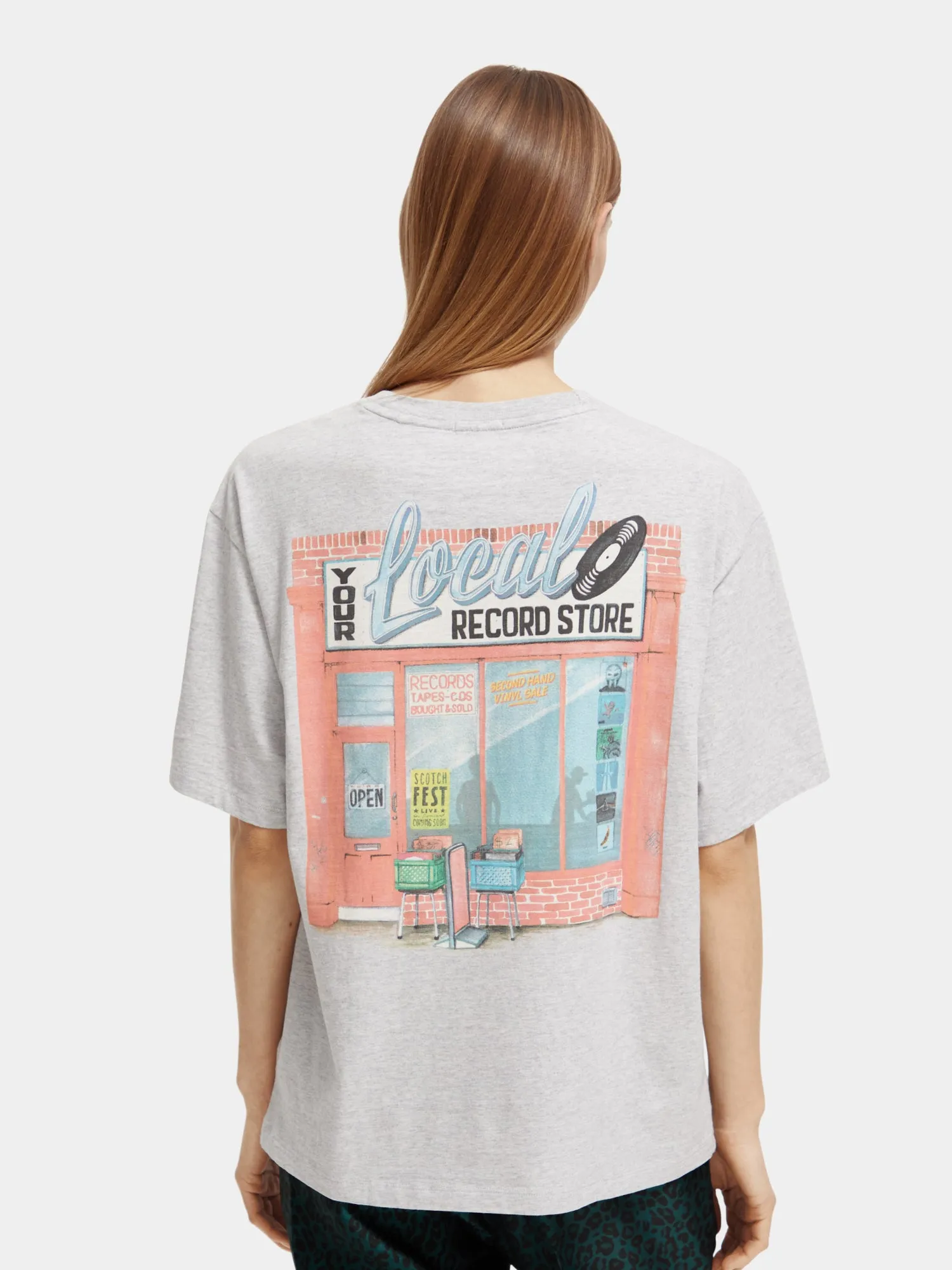 Loose-fit artwork t-shirt sold by Scotch & Soda product image thumbnail 3
