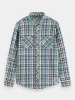 Flannel check shirt sold by Scotch and Soda
