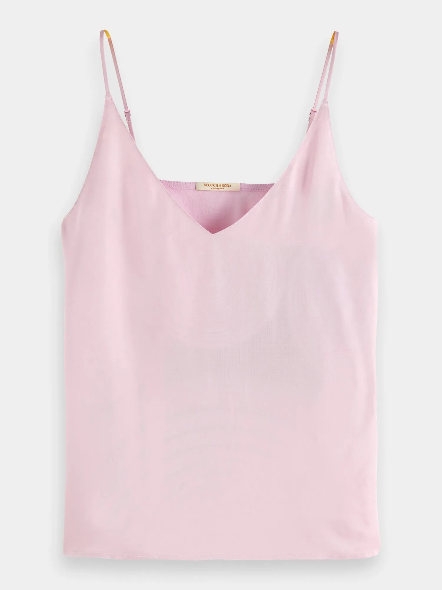 Jersey v-neck tank top sold by Scotch and Soda product image thumbnail 2