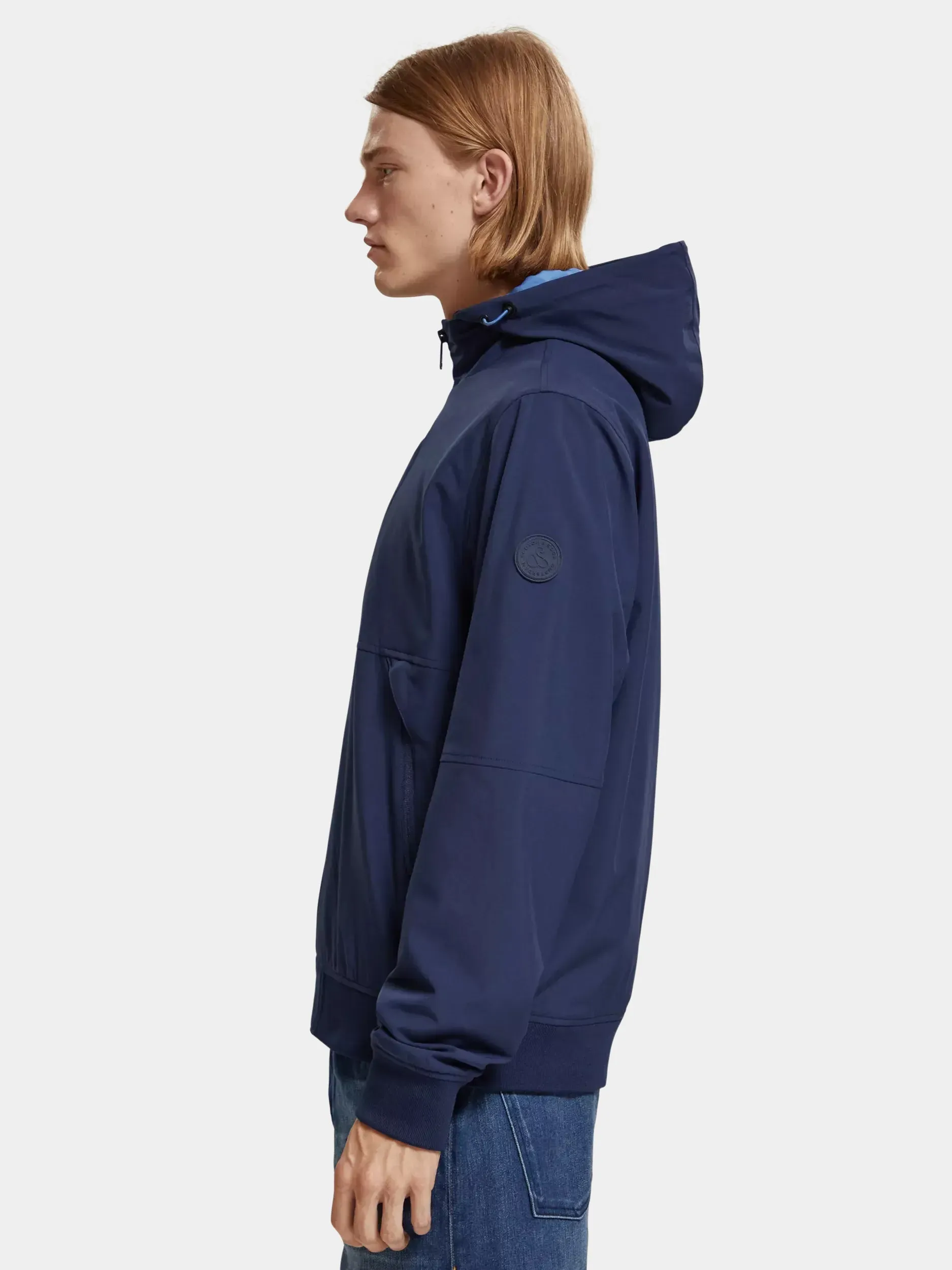 Hooded soft-shell jacket sold by Scotch and Soda product image thumbnail 4