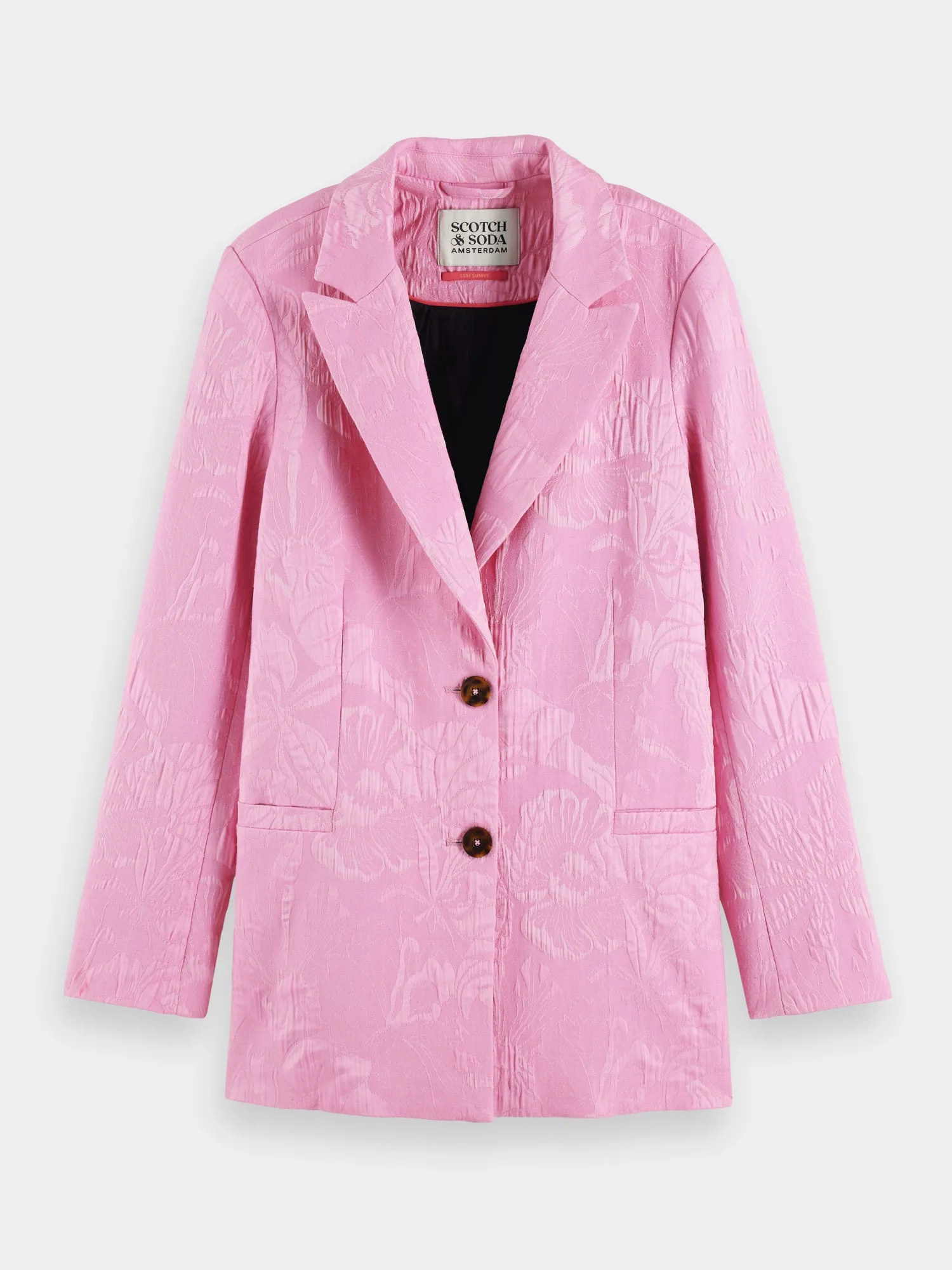 Jacquard single-breasted blazer sold by Scotch and Soda product image thumbnail 2