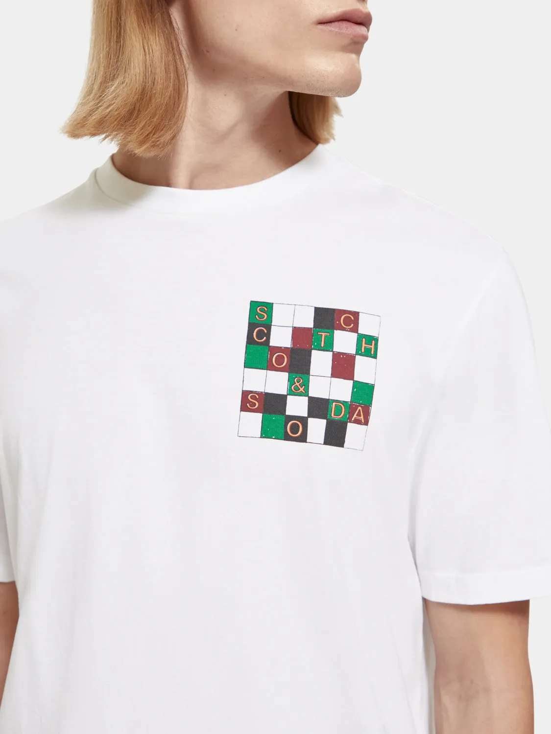 Regular-fit artwork t-shirt sold by Scotch and Soda product image thumbnail 4