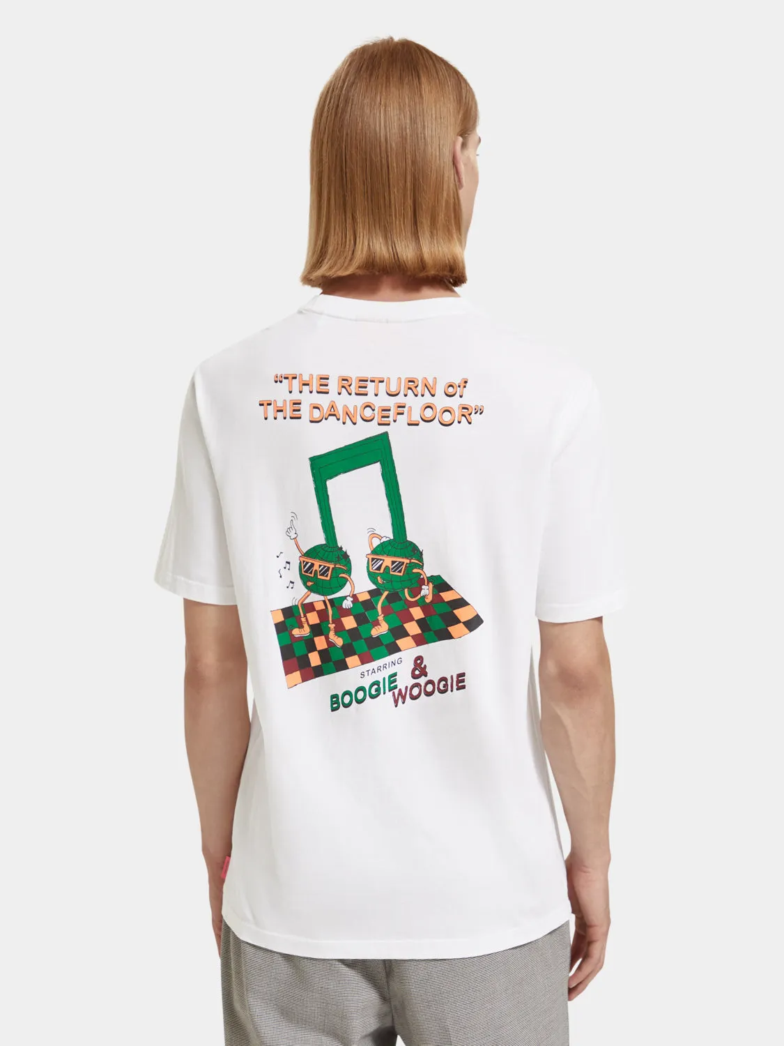 Regular-fit artwork t-shirt sold by Scotch and Soda product image thumbnail 3