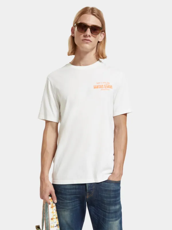 Regular-fit artwork t-shirt sold by Scotch and Soda