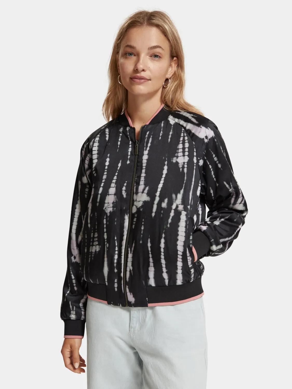 Reversible bomber jacket sold by Scotch and Soda