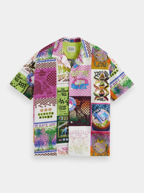 Printed short sleeved shirt sold by Scotch and Soda