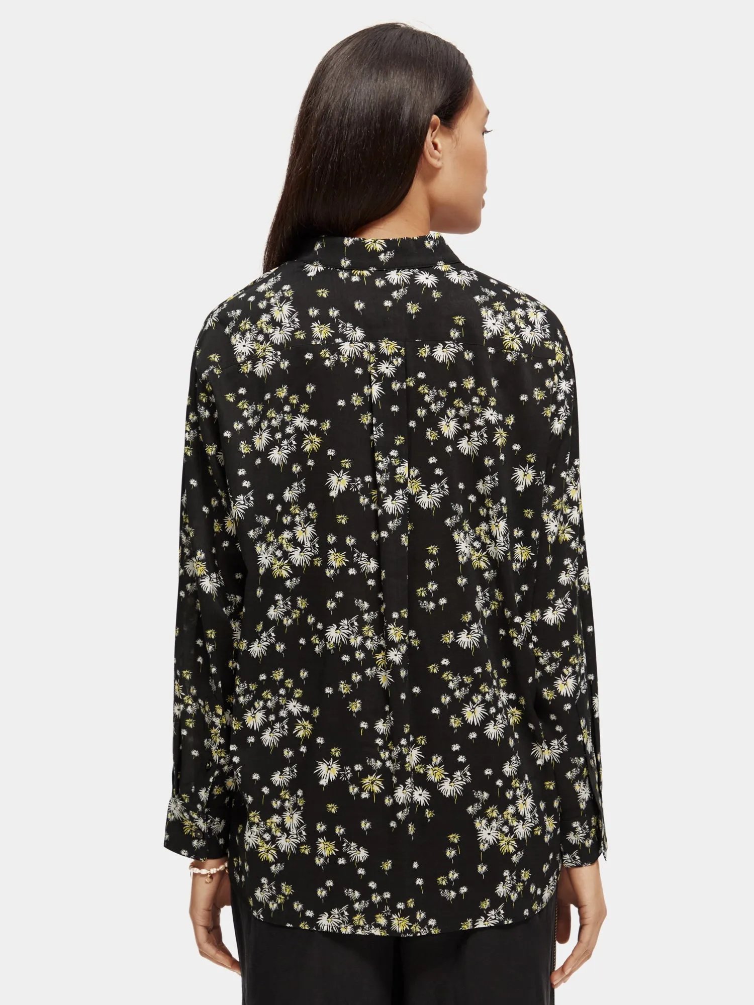 Printed oversized shirt sold by Scotch and Soda product image thumbnail 3