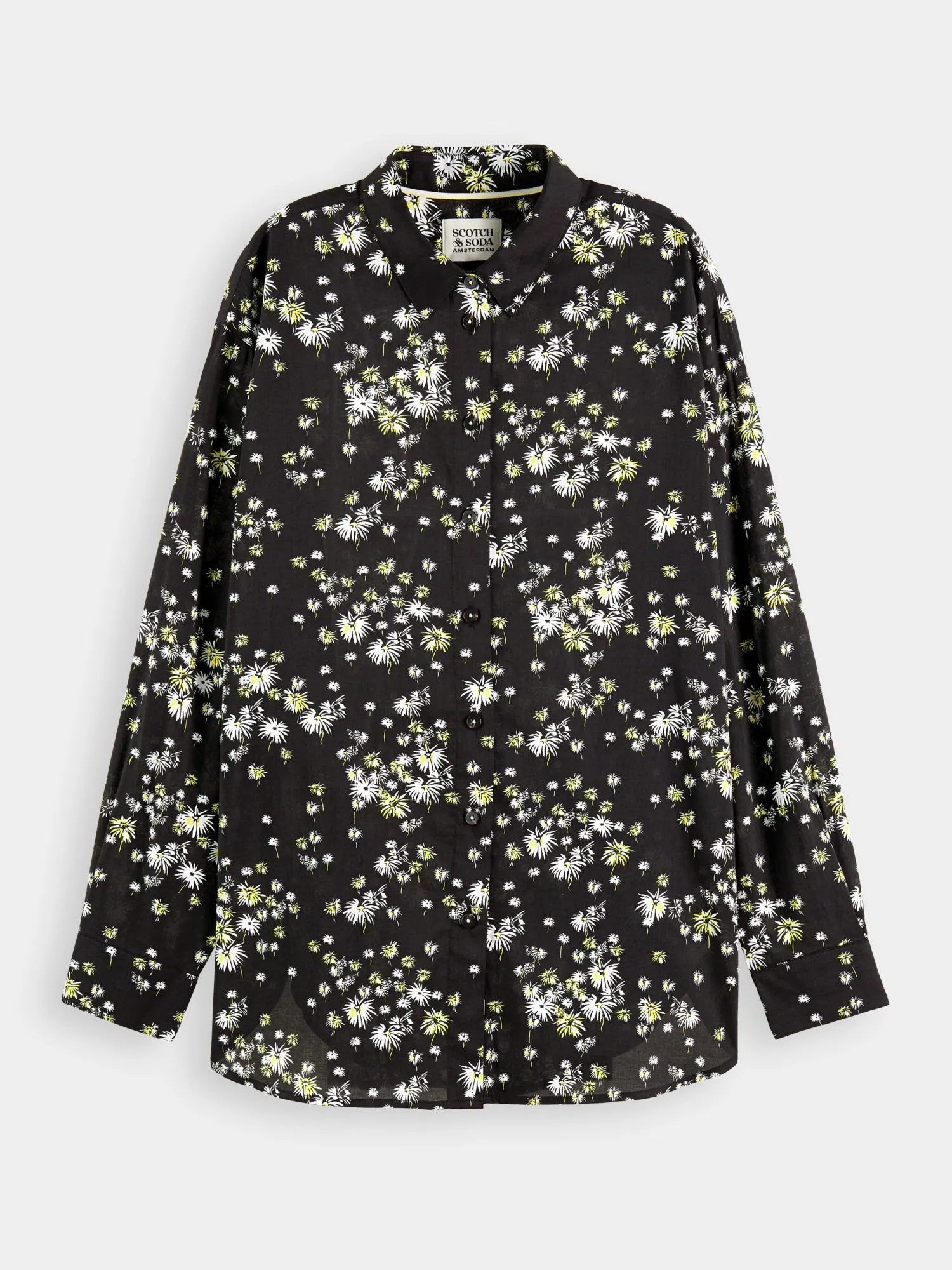 Printed oversized shirt sold by Scotch and Soda product image thumbnail 2