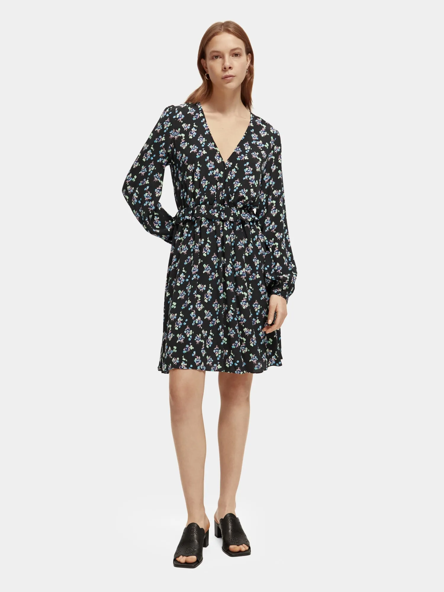 Elasticated waist mini dress sold by Scotch & Soda product image thumbnail 4