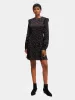 Long sleeved structured printed mini dress sold by Scotch and Soda