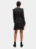 Long sleeved structured printed mini dress sold by Scotch and Soda