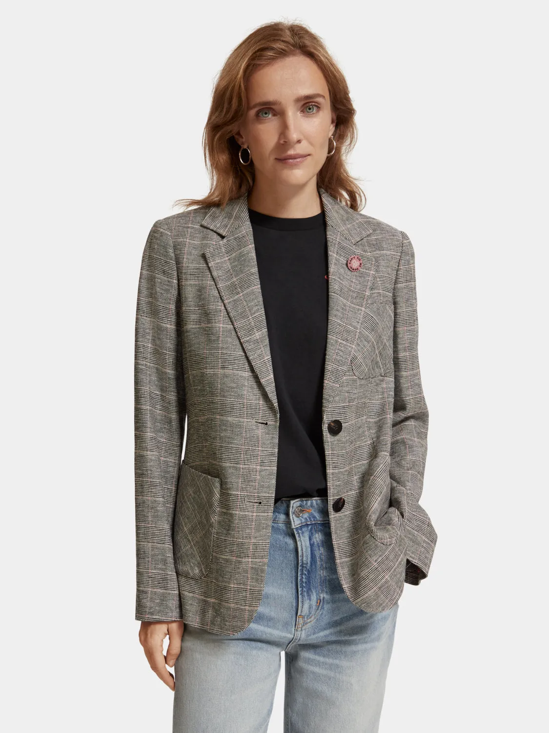 Checked single-breasted blazer sold by Scotch and Soda