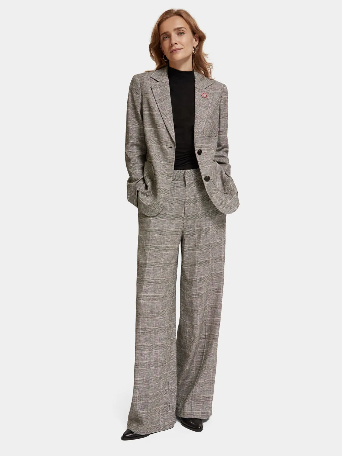 Checked single-breasted blazer sold by Scotch and Soda product image thumbnail 5