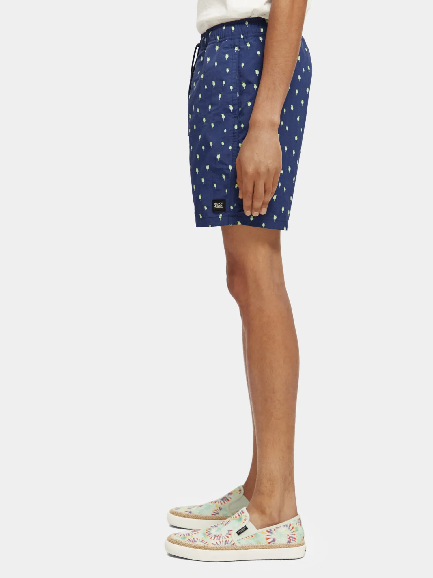 Mid-length mini printed swimshorts sold by Scotch and Soda product image thumbnail 4