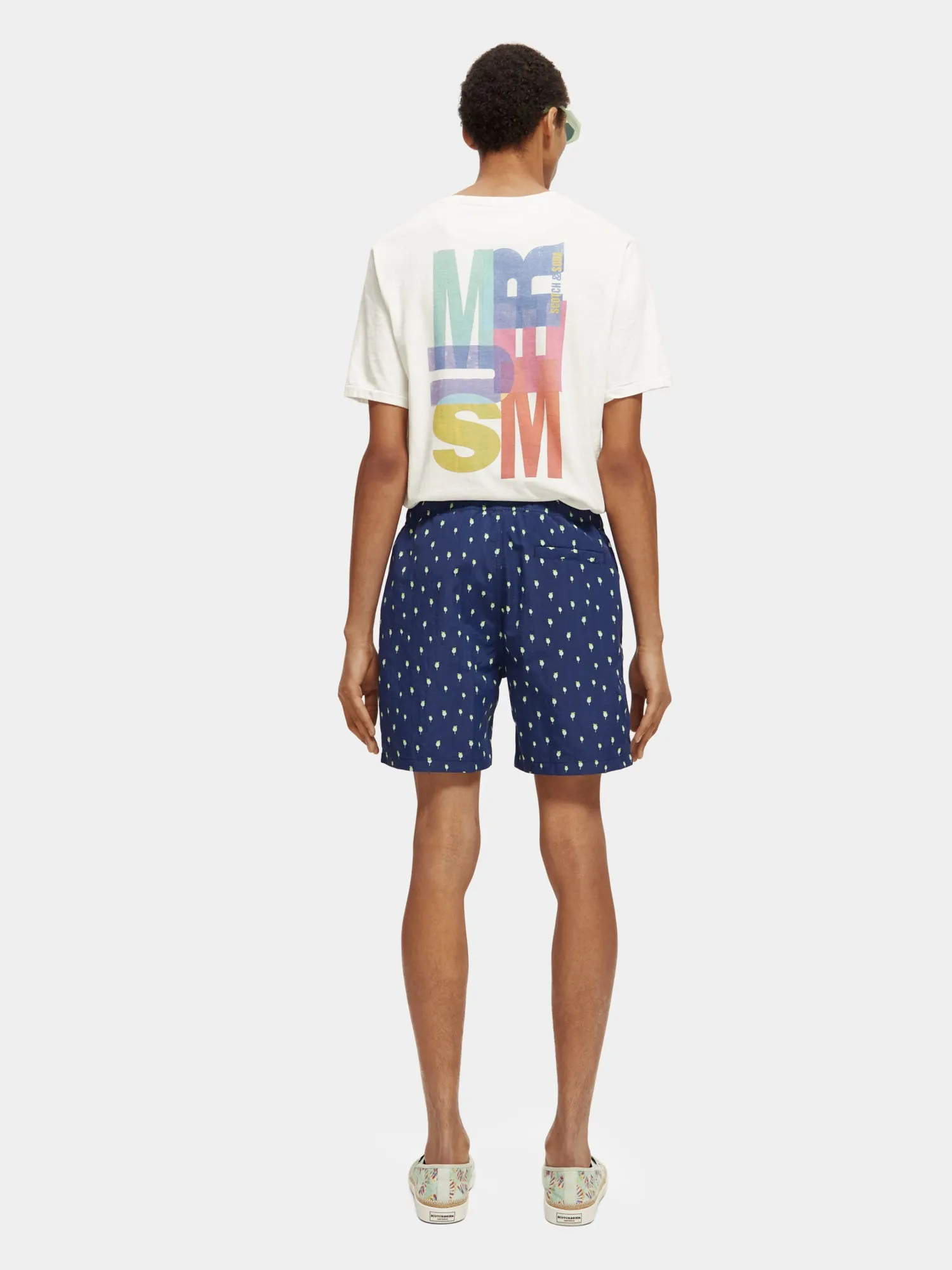 Mid-length mini printed swimshorts sold by Scotch and Soda product image thumbnail 3