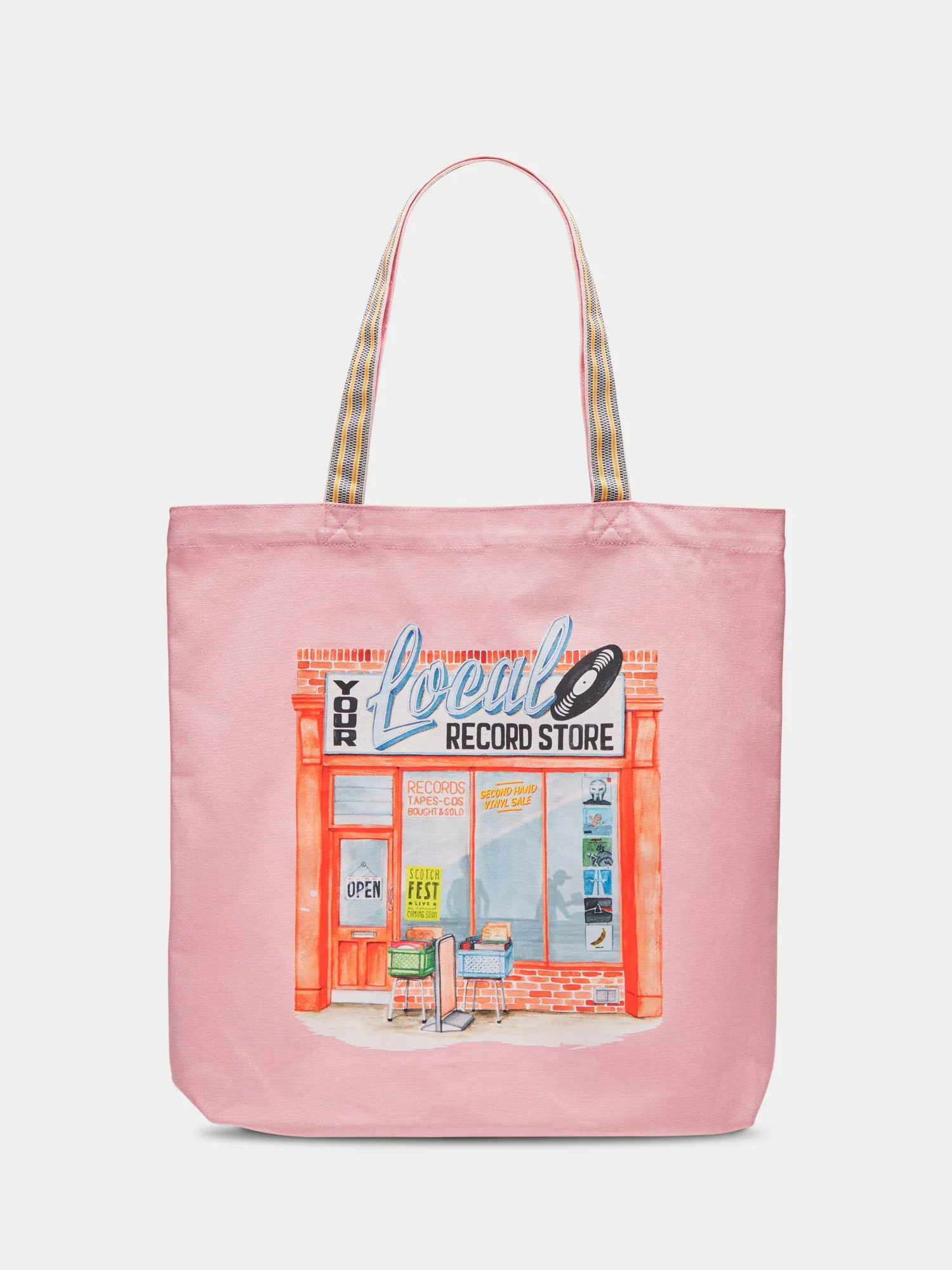 Artwork canvas tote bag sold by Scotch and Soda