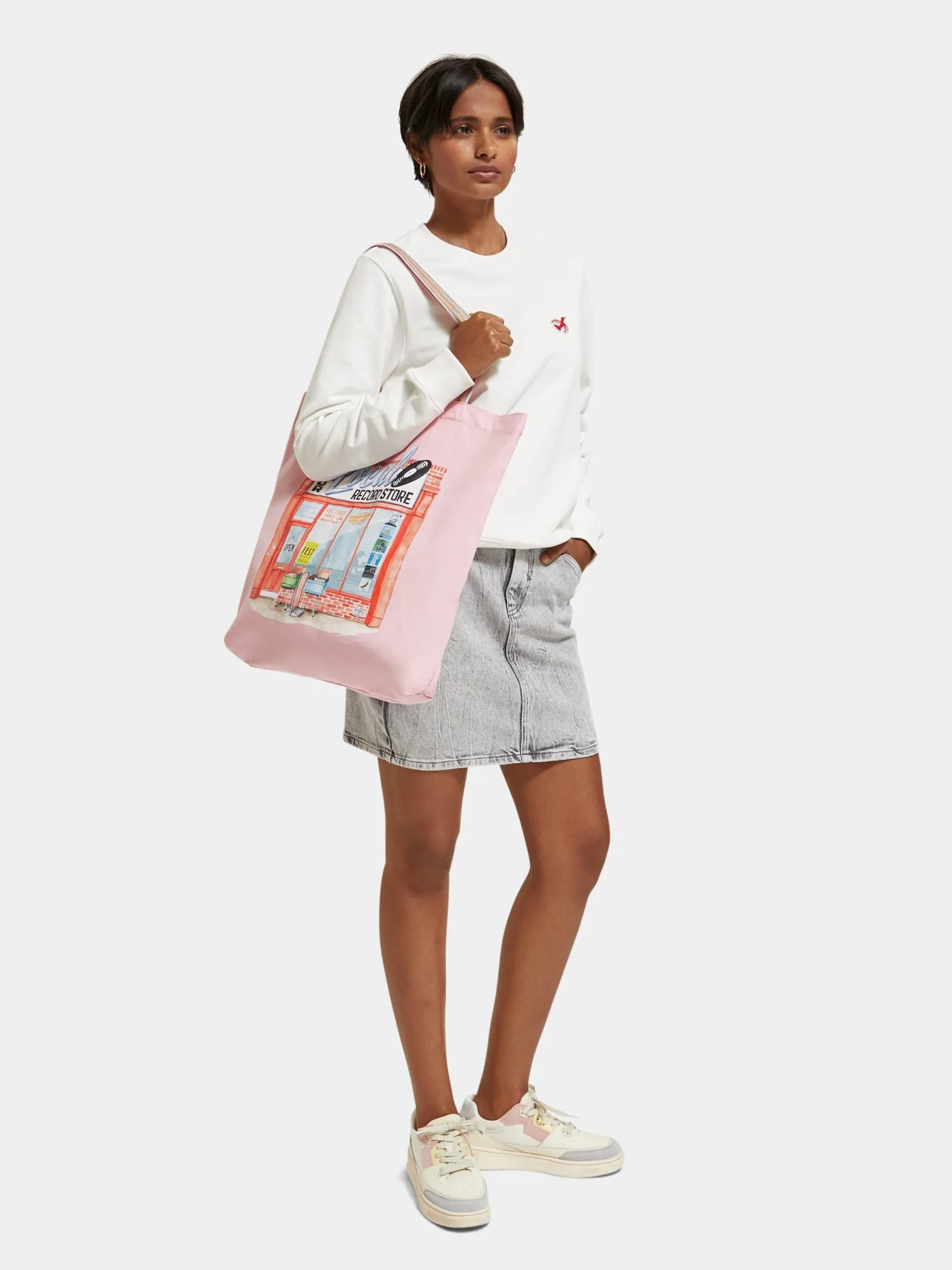 Artwork canvas tote bag sold by Scotch and Soda product image thumbnail 3