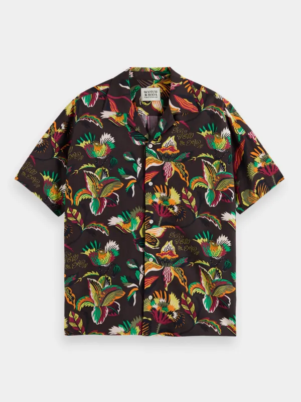 Printed short sleeved shirt sold by Scotch and Soda