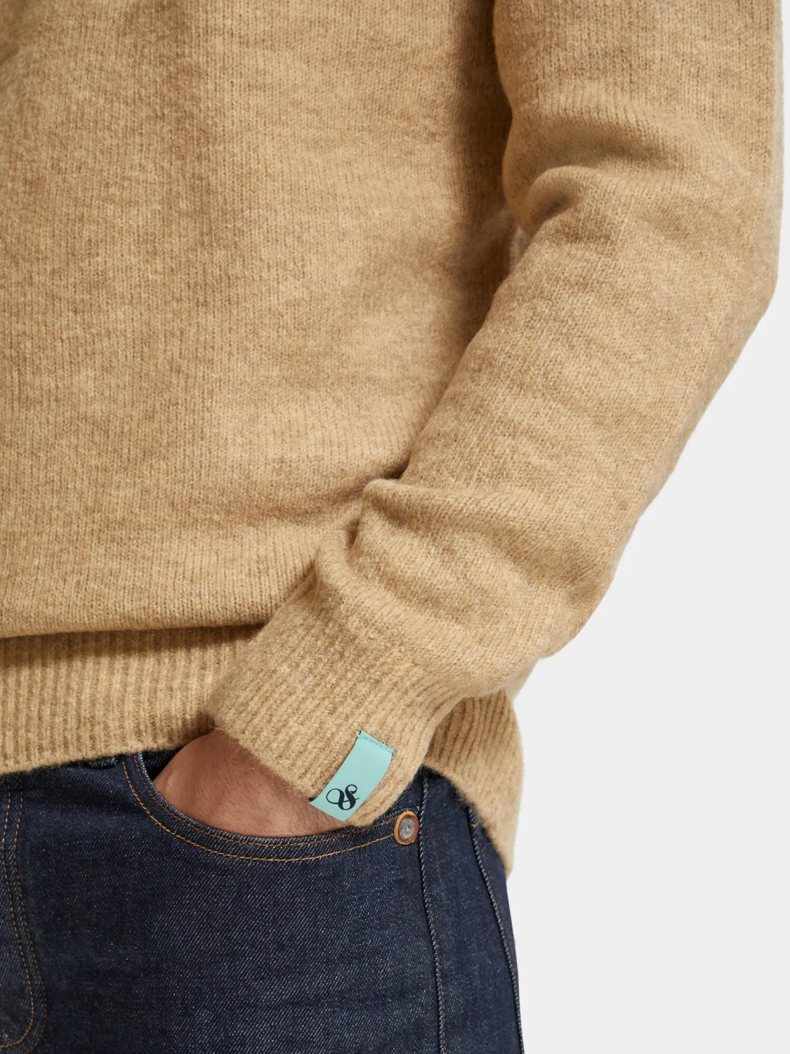 Classic melange pullover sold by Scotch and Soda product image thumbnail 4