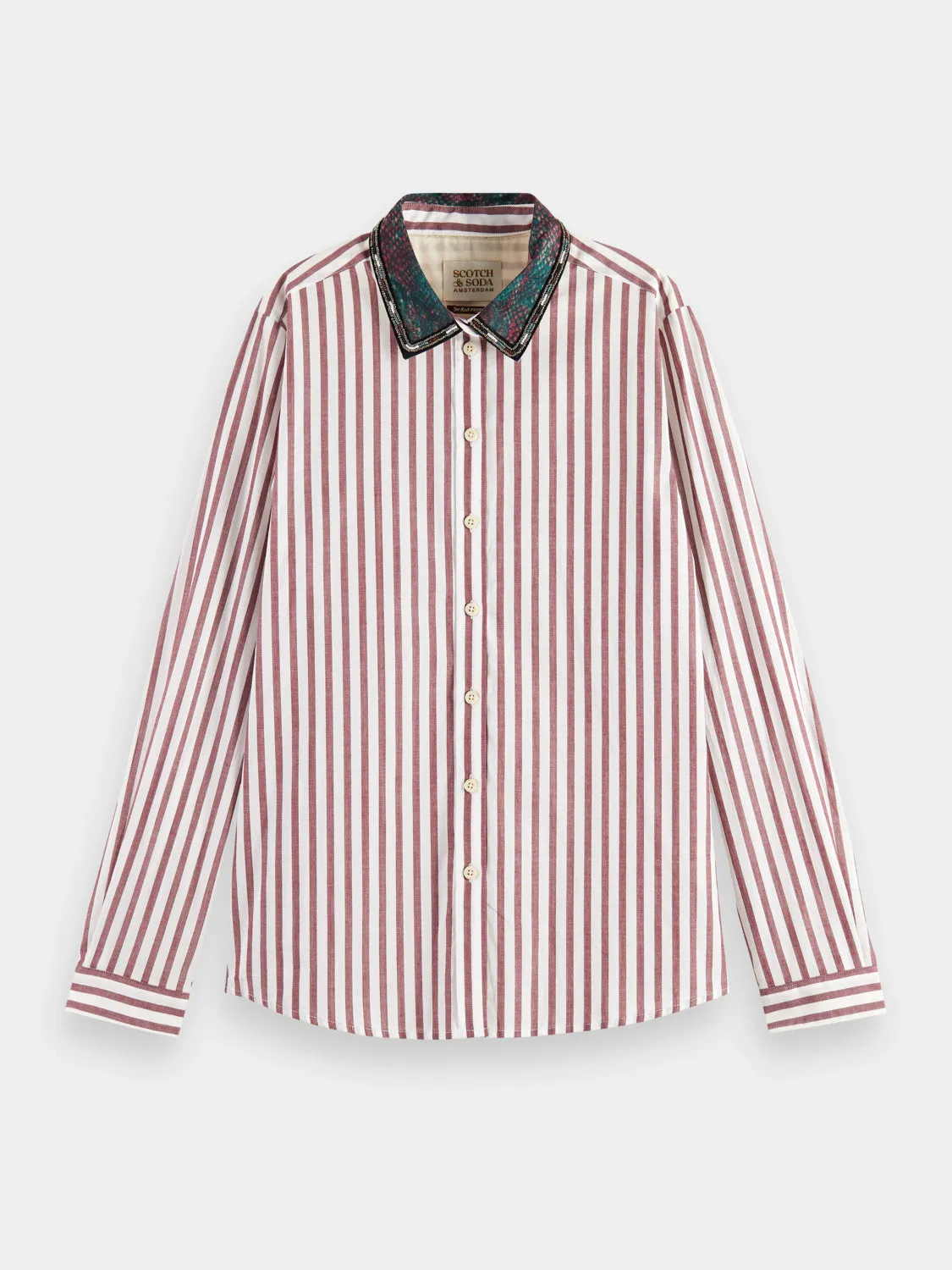 Striped shirt with beading sold by Scotch and Soda product image thumbnail 2