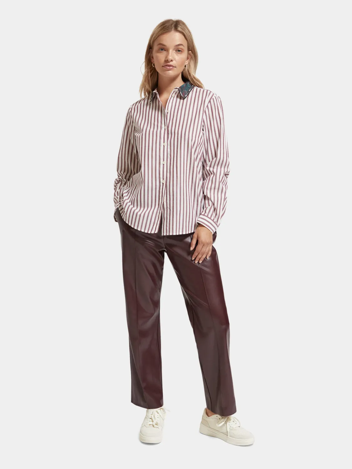 Striped shirt with beading sold by Scotch and Soda product image thumbnail 4