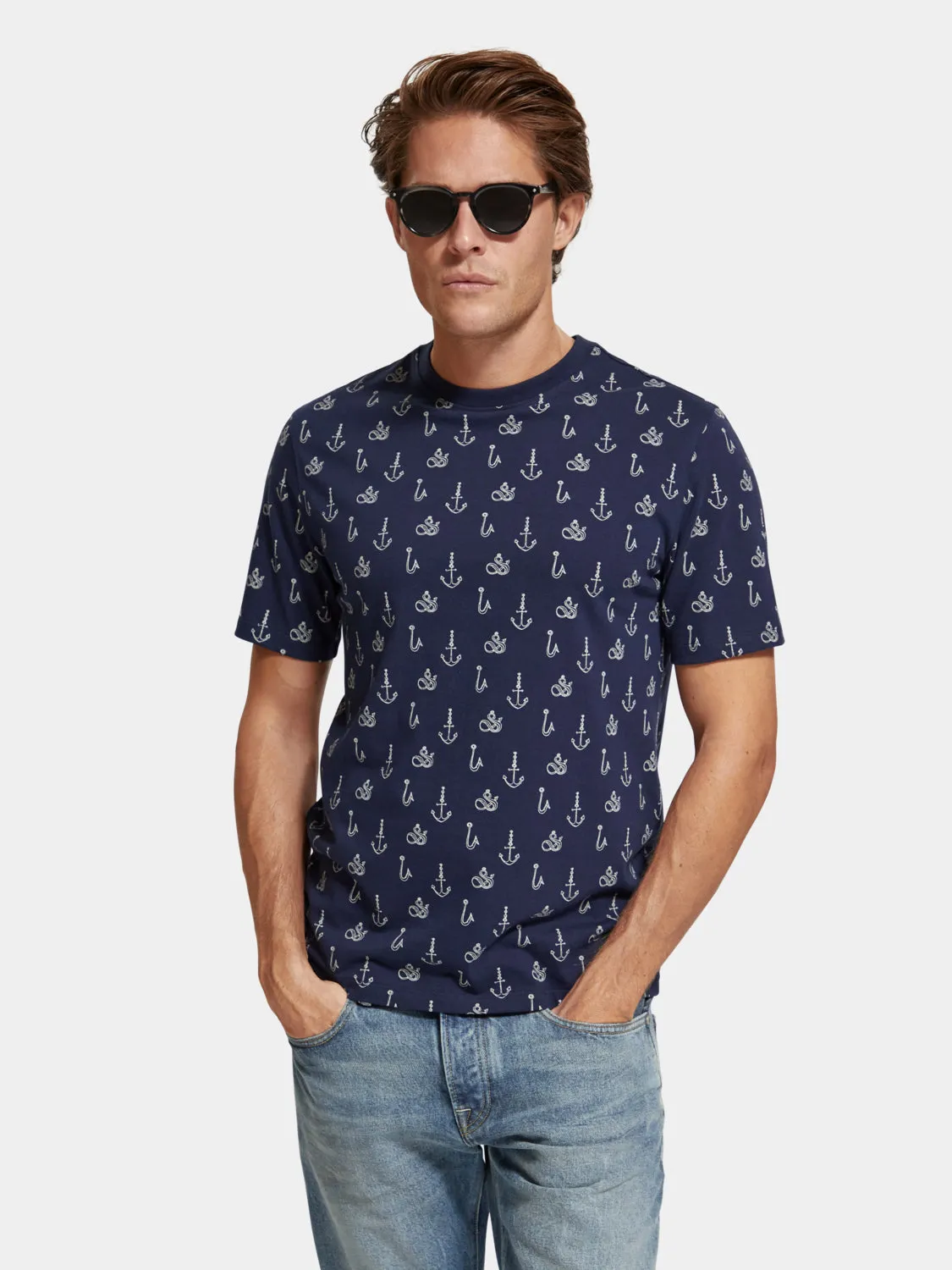 Printed t-shirt sold by Scotch & Soda