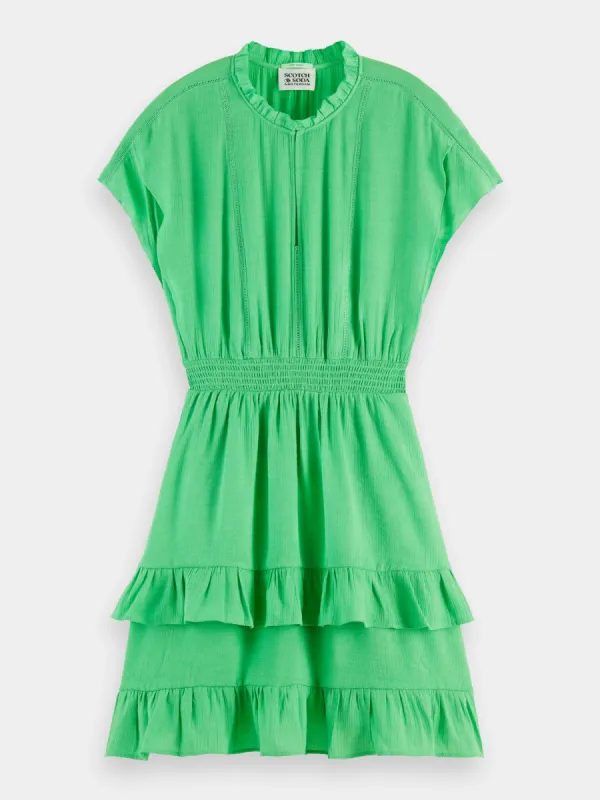 Smocked mini dress sold by Scotch and Soda