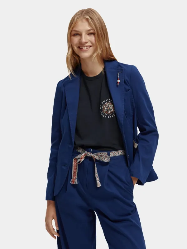 Workwear single-breasted blazer sold by Scotch and Soda