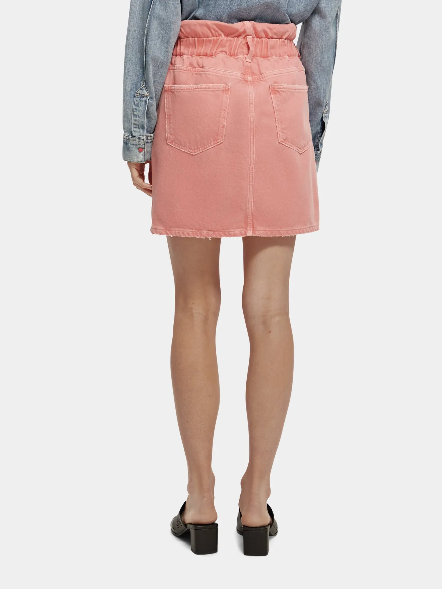 Break garment-dyed mini skirt sold by Scotch and Soda product image thumbnail 3