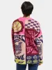 Oversized graphic jacquard pullover sold by Scotch and Soda