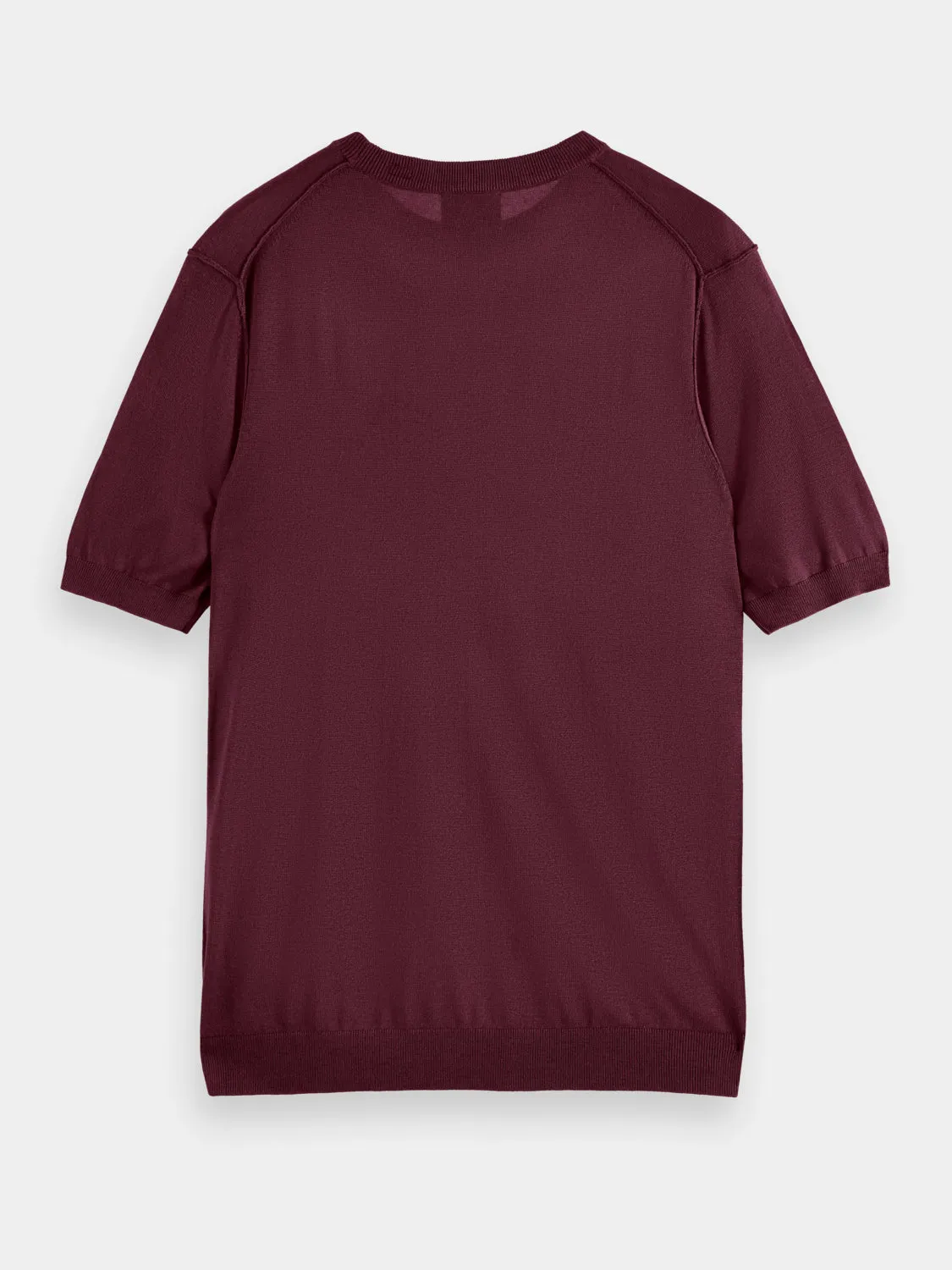 Wool blend knitted t-shirt sold by Scotch and Soda product image thumbnail 5