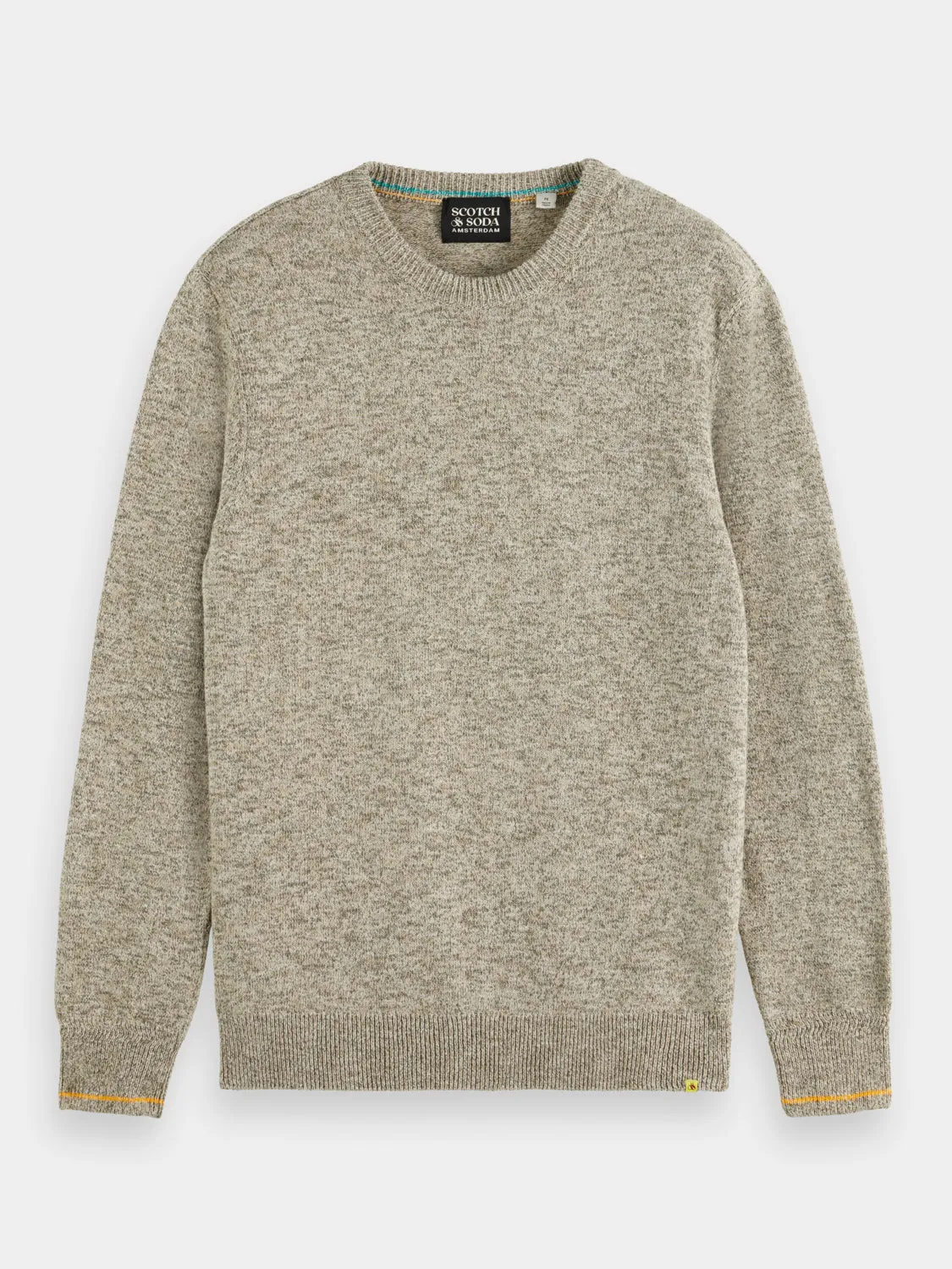 Melange crewneck pullover sold by Scotch & Soda product image thumbnail 2