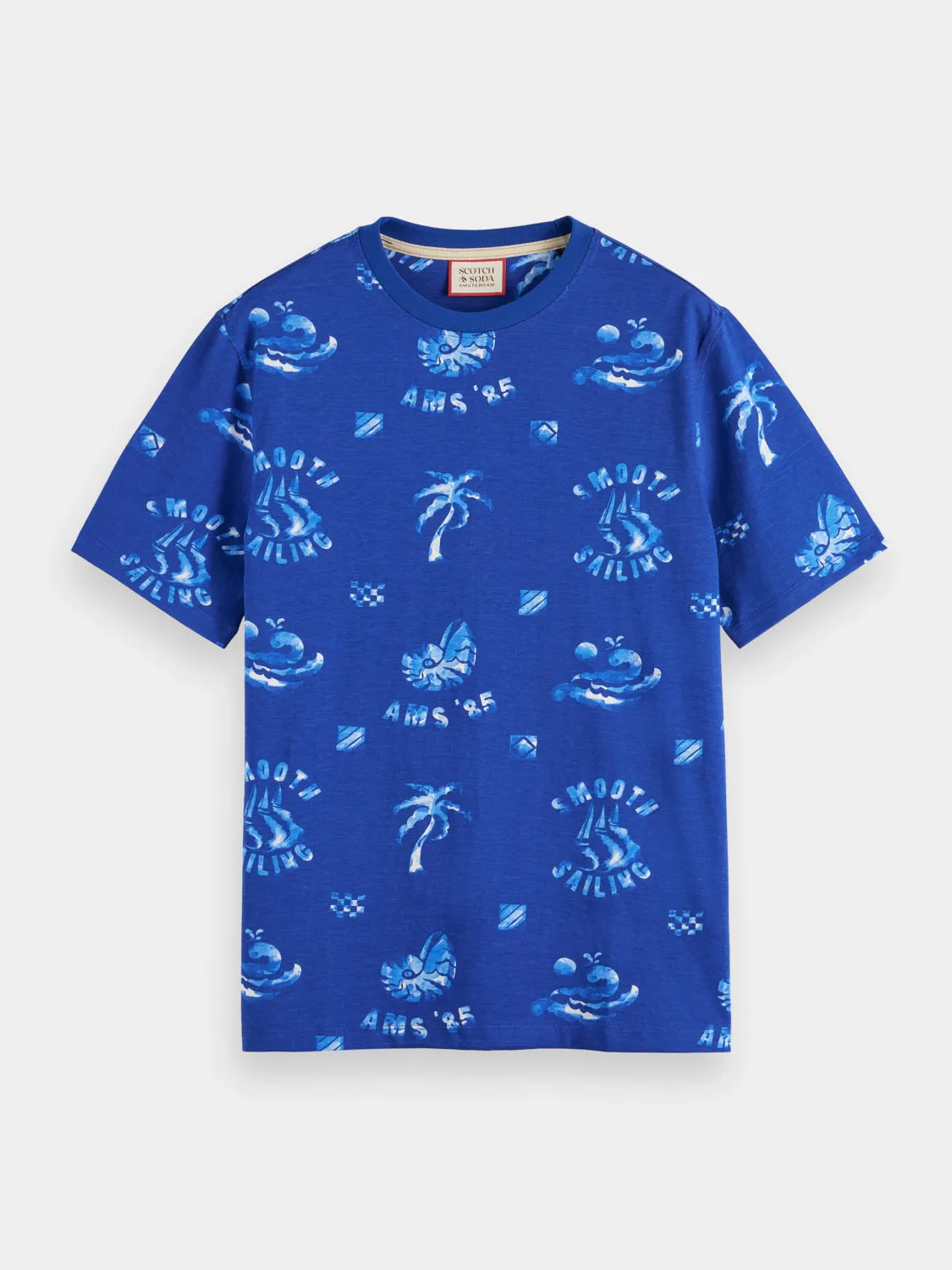 Printed t-shirt sold by Scotch & Soda product image thumbnail 2