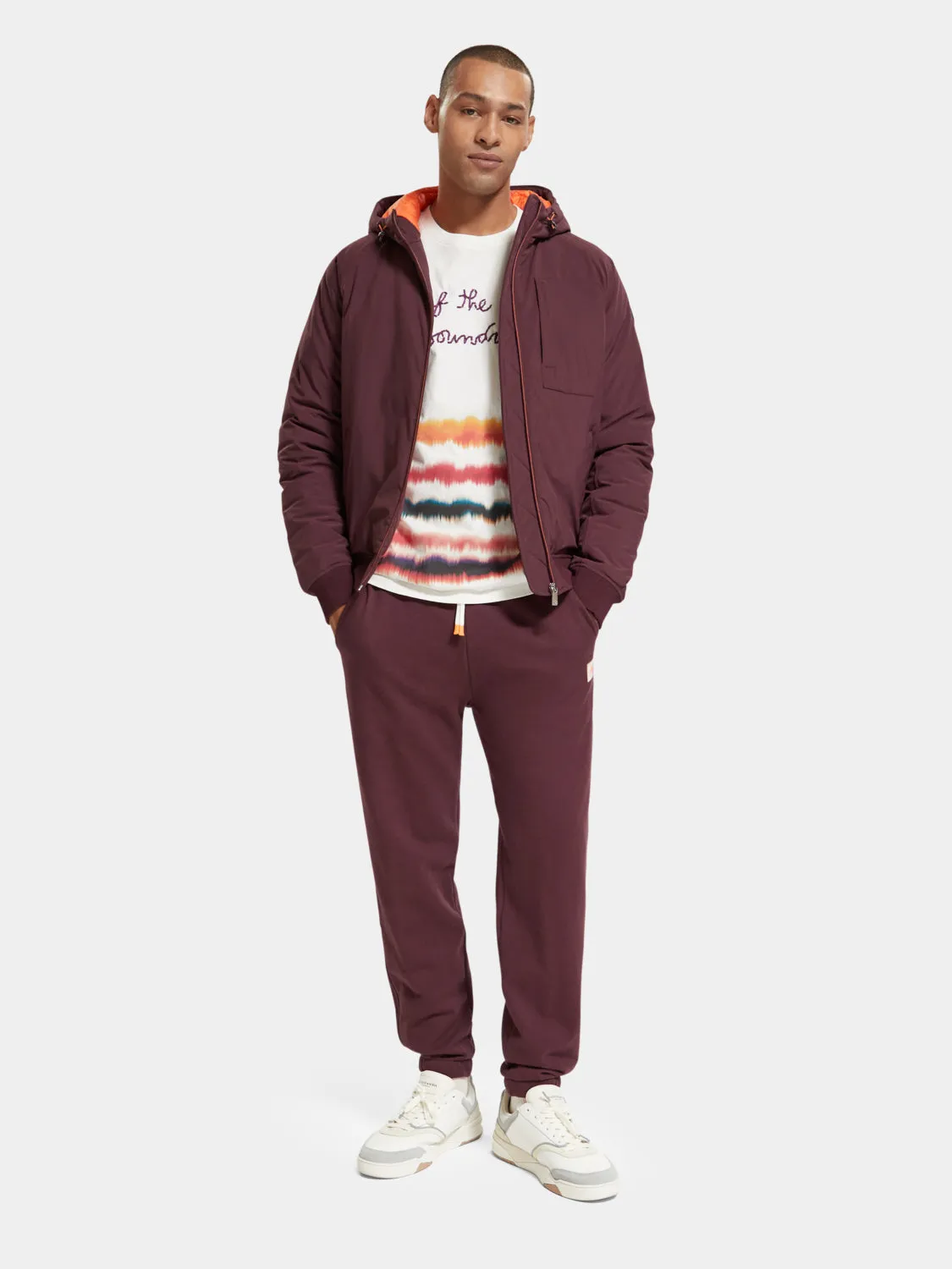 Stretch padded hooded jacket sold by Scotch and Soda product image thumbnail 5