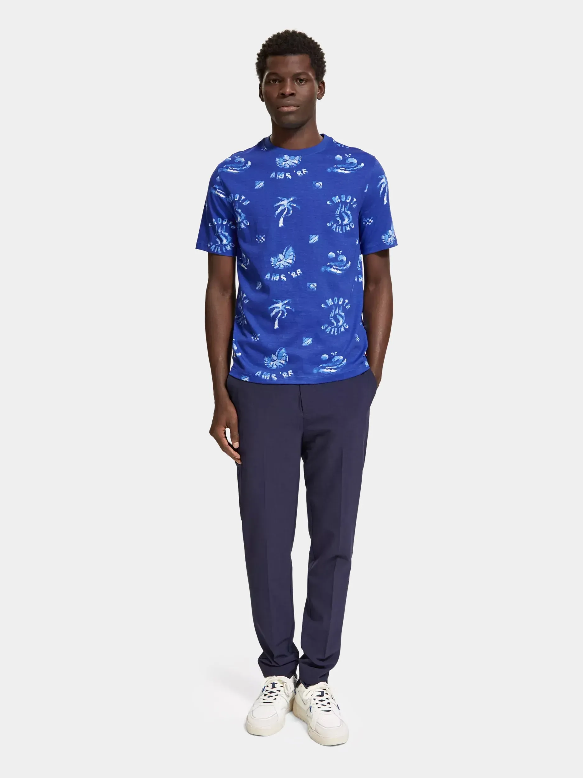 Printed t-shirt sold by Scotch & Soda product image thumbnail 4