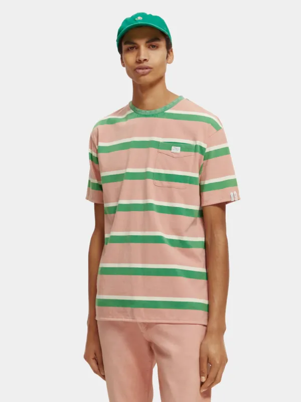Yarn-dyed stripe t-shirt sold by Scotch and Soda