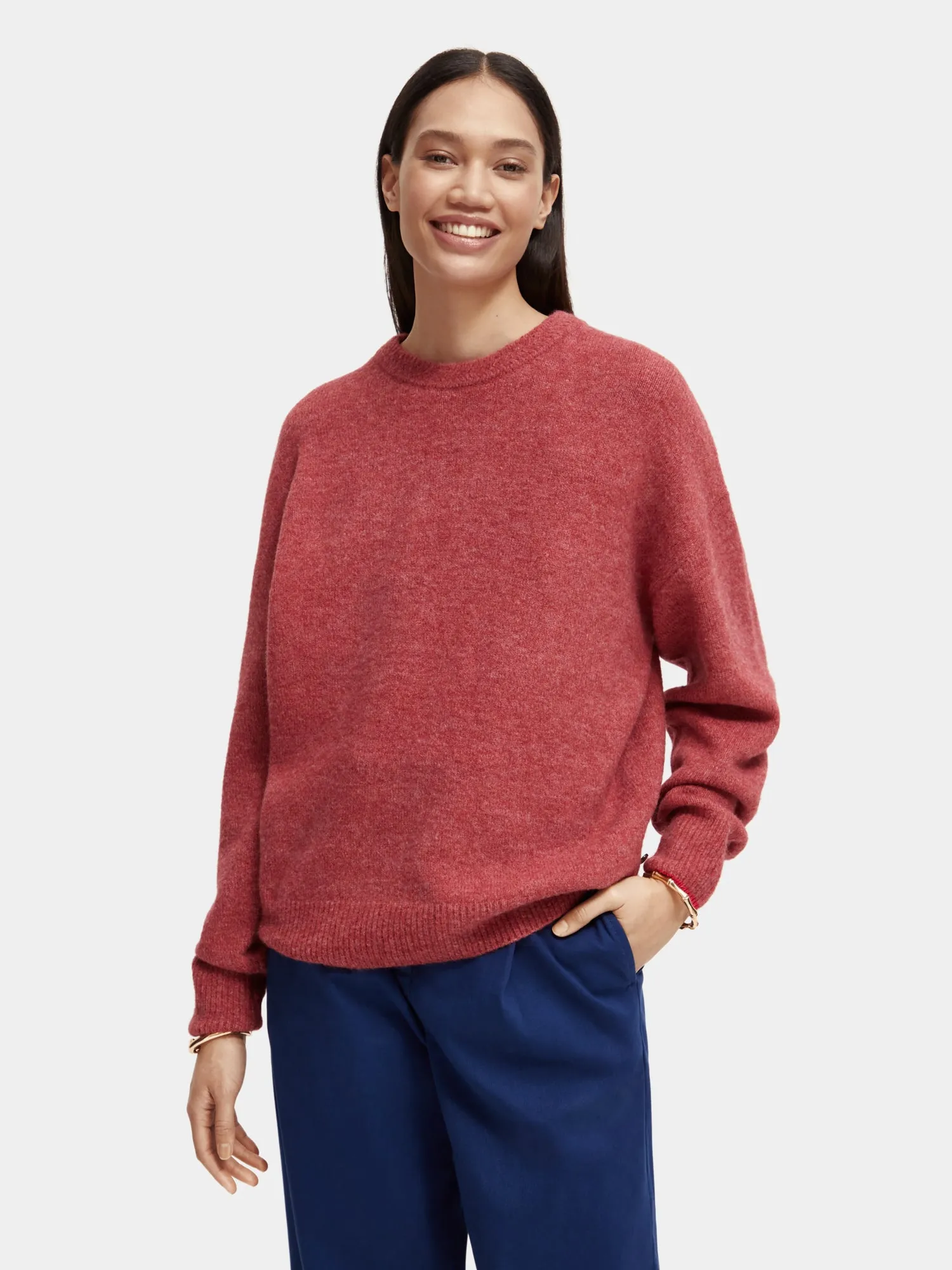 Knitted crewneck sweater sold by Scotch and Soda
