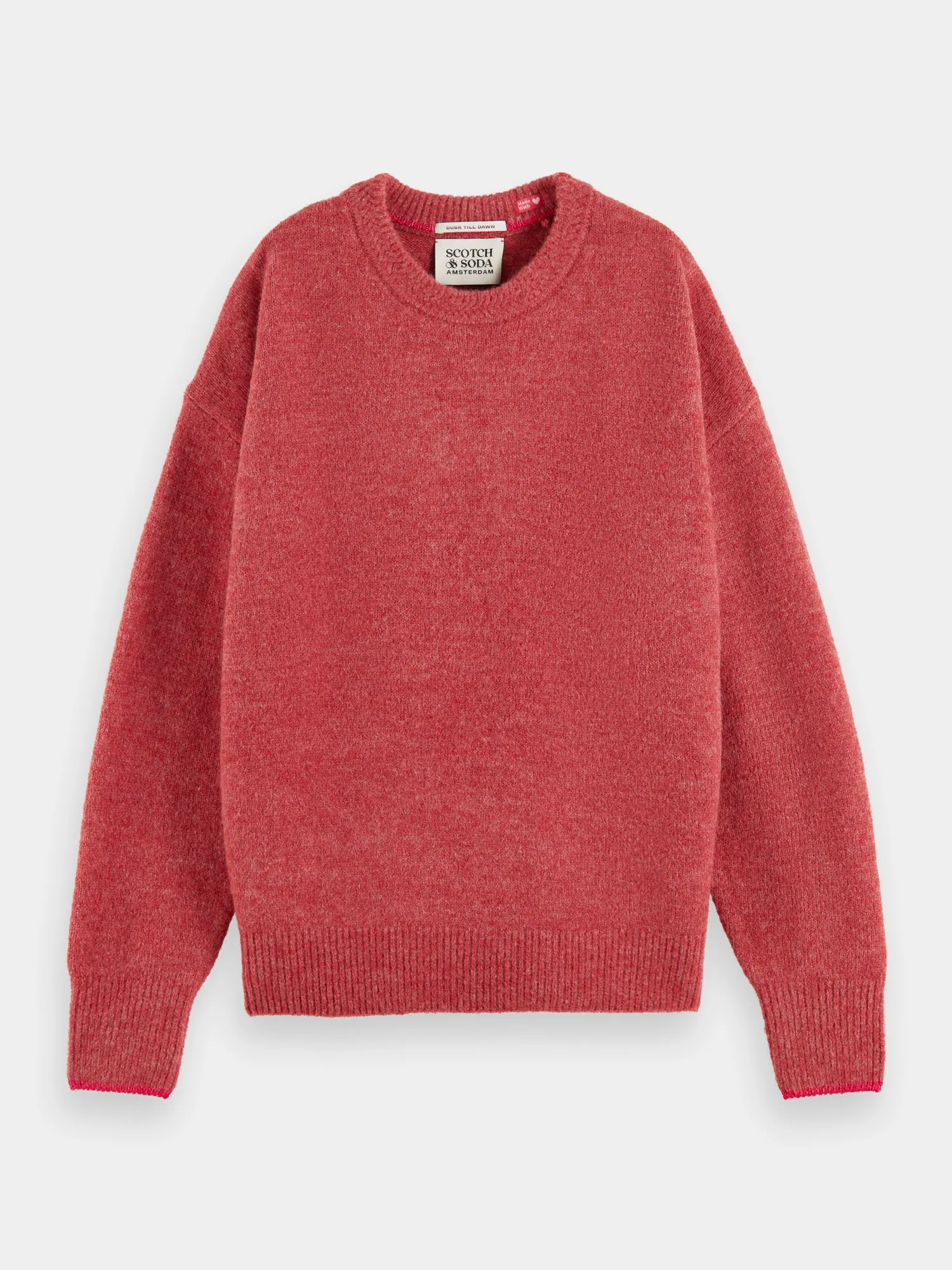 Knitted crewneck sweater sold by Scotch and Soda product image thumbnail 2