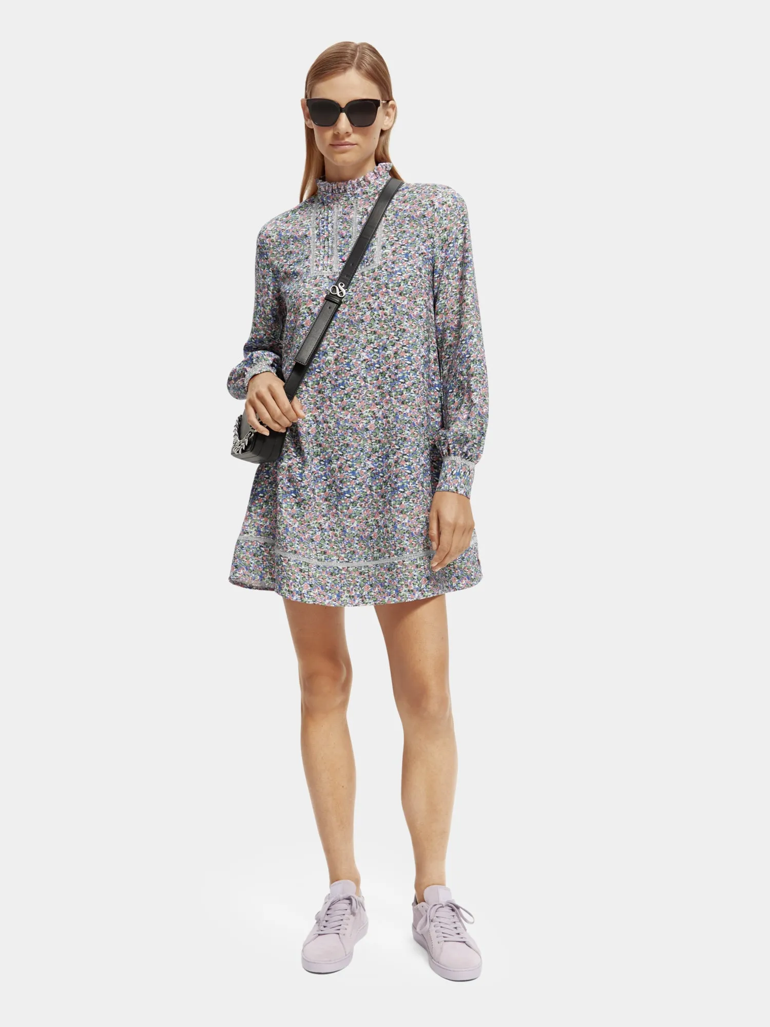 Ruffled mini dress sold by Scotch & Soda product image thumbnail 5